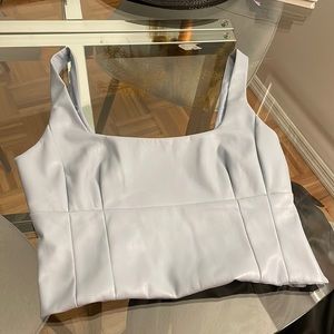 Aritzia Wilfred crop top